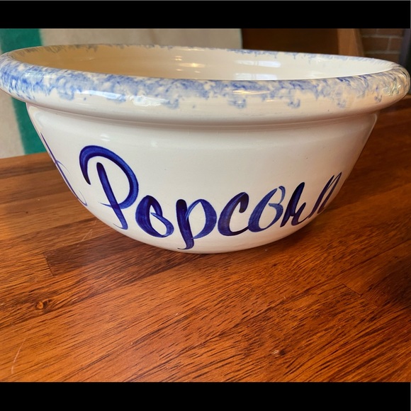 American Pottery Love That Popcorn Bowl